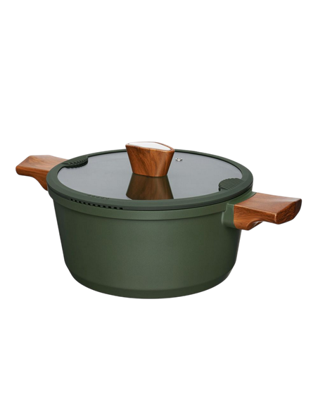 Cratiță RESTO 93703, 4.6L, 24cm, Verde