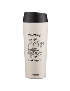 Термокружка Ardesto AR2645WC, 0,45л, Бежевый