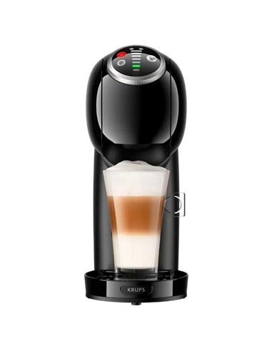 Cafetiera cu capsule Krups Genio S Plus + Capsule Nescafe Dolce Gusto, 1500W, Negru