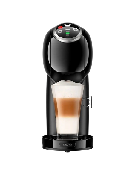 Cafetiera cu capsule Krups Genio S Plus + Capsule Nescafe Dolce Gusto, 1500W, Negru Cafetiera cu capsule Krups Genio S Plus + Capsule Nescafe Dolce Gusto, 1500W, Negru