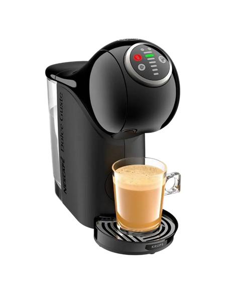 Cafetiera cu capsule Krups Genio S Plus + Capsule Nescafe Dolce Gusto, 1500W, Negru Cafetiera cu capsule Krups Genio S Plus + Capsule Nescafe Dolce Gusto, 1500W, Negru