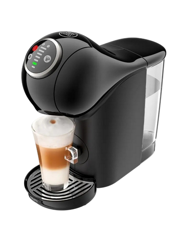 Cafetiera cu capsule Krups Genio S Plus + Capsule Nescafe Dolce Gusto, 1500W, Negru
