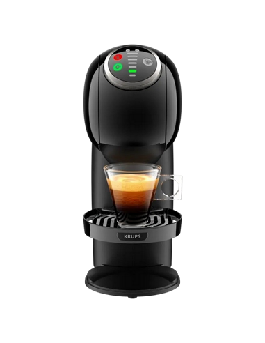 Cafetiera cu capsule Krups Genio S Plus + Capsule Nescafe Dolce Gusto, 1500W, Negru