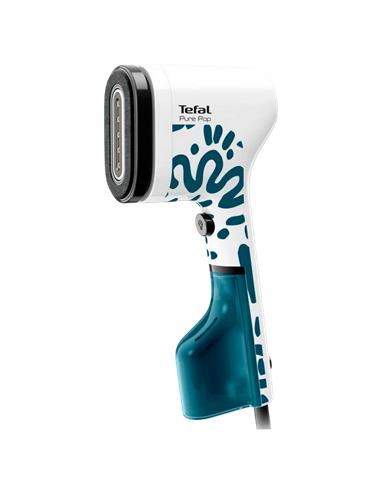 Aparat de călcat vertical cu aburi Tefal DT2040E1, Alb | Albastru