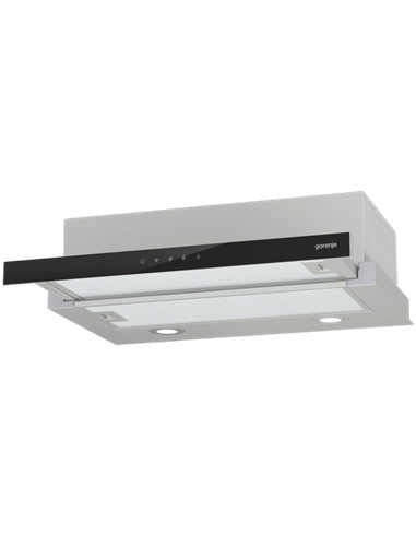 Hota încorporabilă Gorenje TH64E3SGB, Oțel inoxidabil
