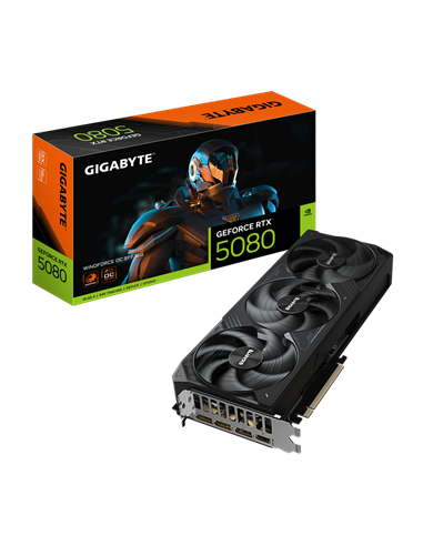 Видеокарта Gigabyte GV-N5080WF3OC-16GD, 16GB GDDR7 256бит