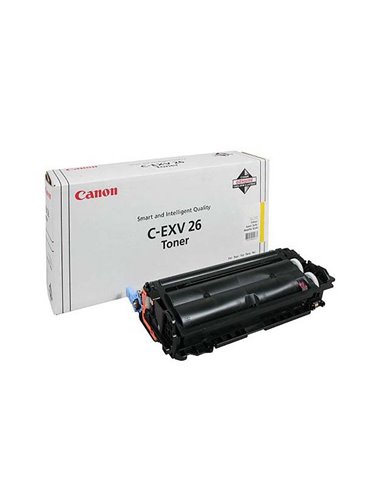Тонер-картридж Canon C-EXV26 (1657B006), 1,09кг, Жёлтый