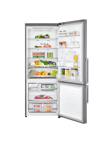 Холодильник LG GBF567PZCMB, DoorCooling+, Серый