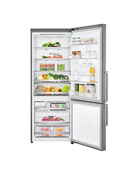 Холодильник LG GBF567PZCMB, DoorCooling+, Серый