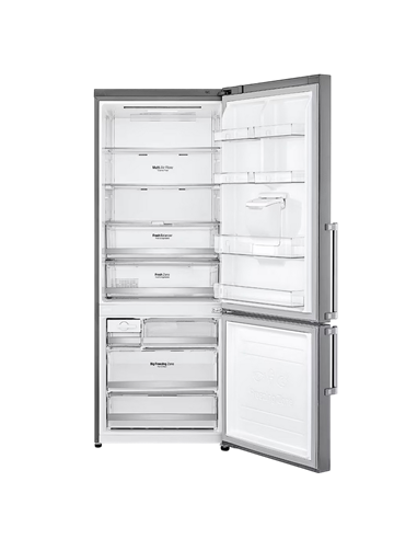 Холодильник LG GBF567PZCMB, DoorCooling+, Серый