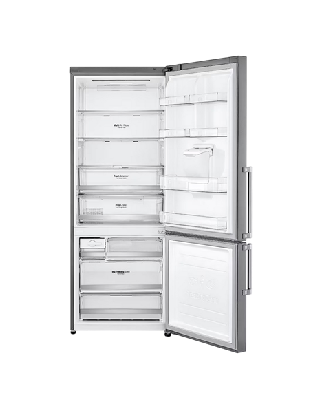 Холодильник LG GBF567PZCMB, DoorCooling+, Серый