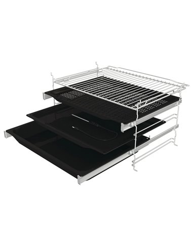 Электрический духовой шкаф Gorenje BSA 6747 DGWI, Чёрный