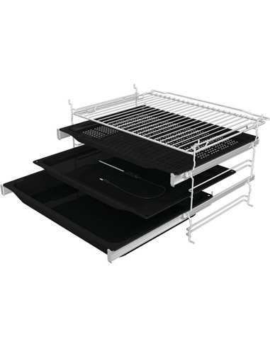 Электрический духовой шкаф Gorenje BSA 6747 DGWI, Чёрный