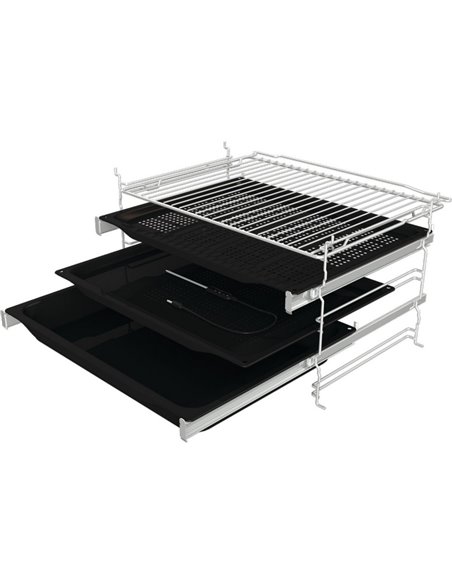 Электрический духовой шкаф Gorenje BSA 6747 DGWI, Чёрный