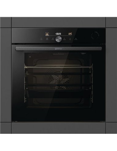 Электрический духовой шкаф Gorenje BSA 6747 DGWI, Чёрный