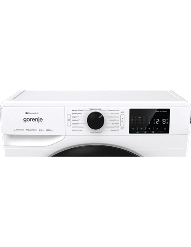 Mașină de spălat Gorenje WPNEI84A1SWIFI, 8kg, Alb