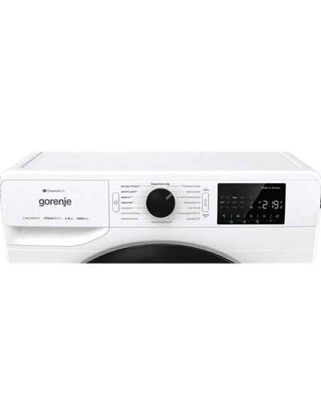 Mașină de spălat Gorenje WPNEI84A1SWIFI, 8kg, Alb Mașină de spălat Gorenje WPNEI84A1SWIFI, 8kg, Alb
