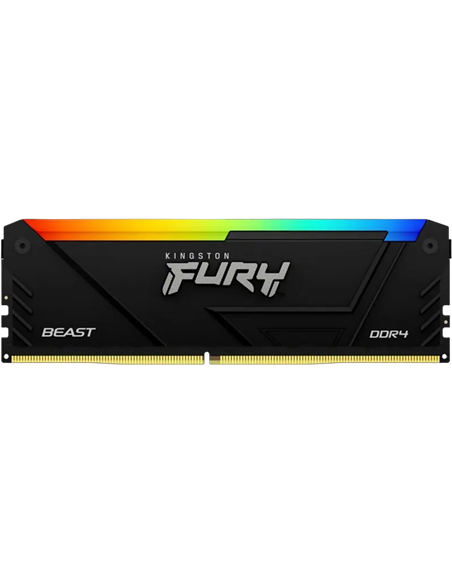 Оперативная память Kingston FURY Beast RGB, DDR4 SDRAM, 3600 МГц, 64 ГБ, KF436C18BB2AK2/64