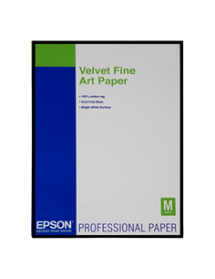 Фото бумага Epson Velvet Fine Art Paper, A2 2