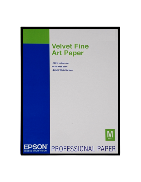 Фото бумага Epson Velvet Fine Art Paper, A2
