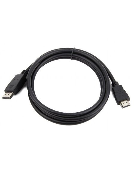 Cablu Video Cablexpert CC-DP-HDMI-1M, DisplayPort (M) - HDMI (M), 1m, Negru