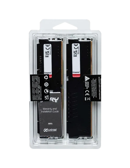 Memorie RAM Kingston FURY Beast, DDR5 SDRAM, 6400 MHz, 32GB, KF564C32BBEK2-32 Memorie RAM Kingston FURY Beast, DDR5 SDRAM, 6400 MHz, 32GB, KF564C32BBEK2-32