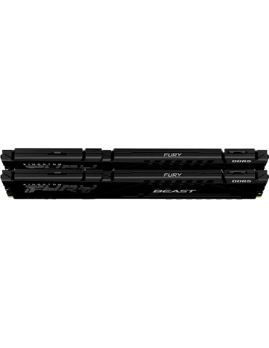 Memorie RAM Kingston FURY Beast, DDR5 SDRAM, 6400 MHz, 32GB, KF564C32BBEK2-32