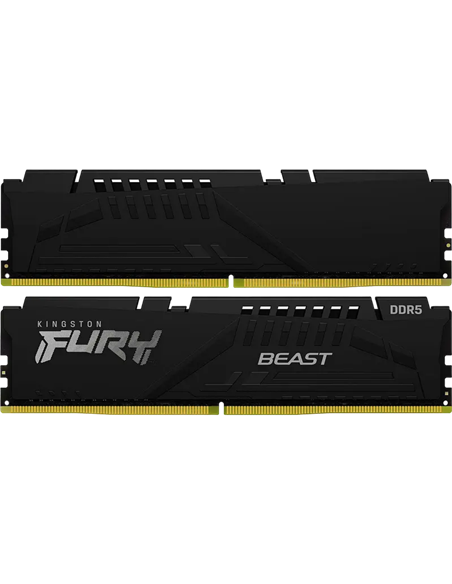 Memorie RAM Kingston FURY Beast, DDR5 SDRAM, 6400 MHz, 32GB, KF564C32BBEK2-32 Memorie RAM Kingston FURY Beast, DDR5 SDRAM, 6400 MHz, 32GB, KF564C32BBEK2-32