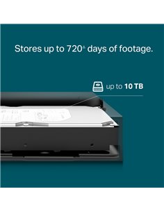 Înregistrator video TP-LINK VIGI NVR1016H, Negru 2