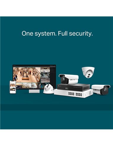 Înregistrator video TP-LINK VIGI NVR1016H, Negru