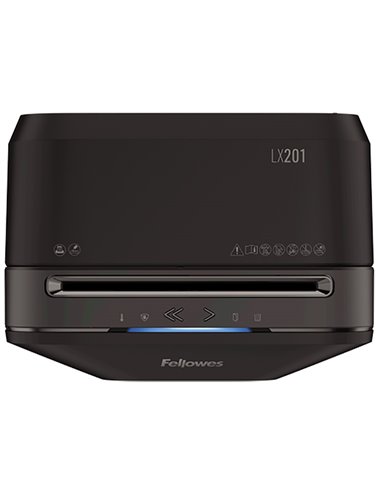 Tocător Fellowes Powershred® LX201, Negru
