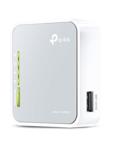 Router fără fir TP-LINK TL-MR3020, 3G, 4G, Alb