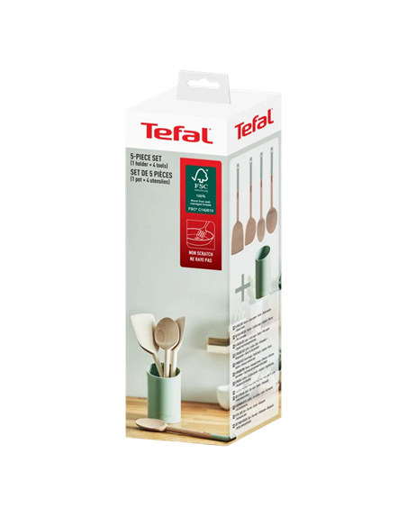 Set de ustensile de bucătărie Tefal K270S504, Bej