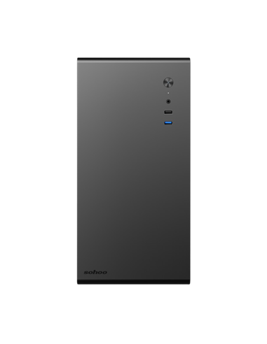 Carcasă PC Sohoo 6519BK, Micro-ATX, ATX, 