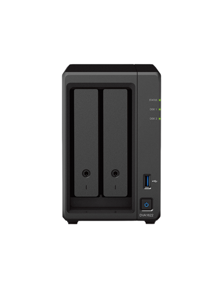 Stocare atașată la rețea SYNOLOGY DVA1622, Negru