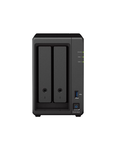 Stocare atașată la rețea SYNOLOGY DVA1622, Negru