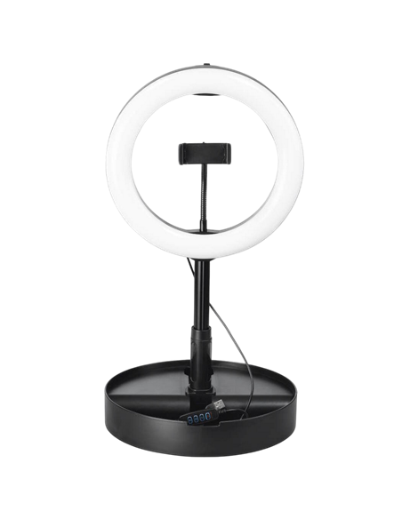 Кольцевая лампа HAMA SpotLight Smart 102 II, Черный