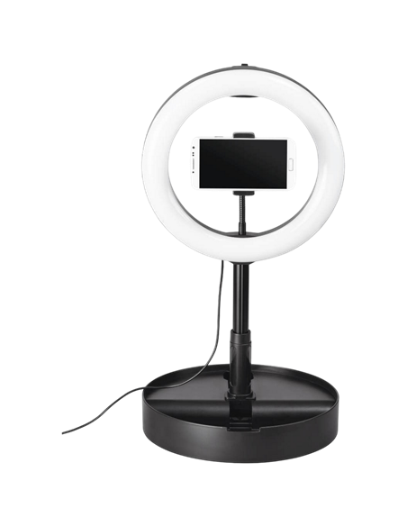 Кольцевая лампа HAMA SpotLight Smart 102 II, Черный