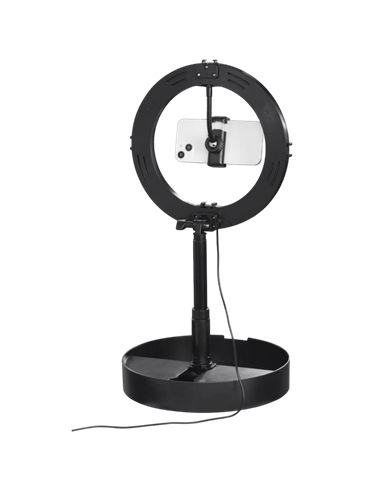 Lampă circulară HAMA SpotLight Smart 102 II, Negru