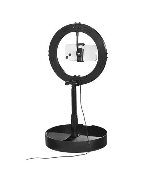 Кольцевая лампа HAMA SpotLight Smart 102 II, Черный