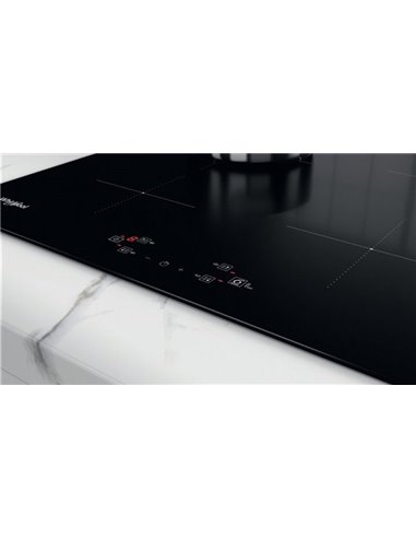 Plită cu inducție Whirlpool WS Q7360 NE, Negru