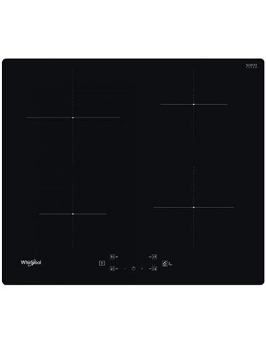 Plită cu inducție Whirlpool WS Q7360 NE, Negru