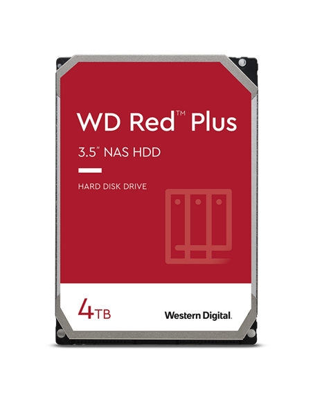 Unitate HDD Western Digital WD Red Plus, 3.5", 4 TB WD40EFPX