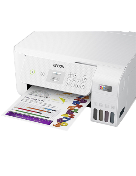 Струйный МФУ Epson MFD L3266, Белый
