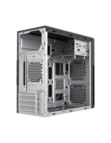 Carcasă PC Sohoo 6521BK, Micro-ATX, ATX, Negru