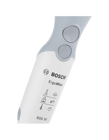 Blender de mână Bosch MSM66110, Alb | Gri