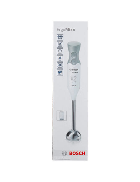 Погружной блендер Bosch MSM66110, Белый | Серый
