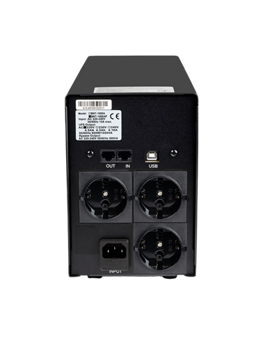 Sursă de alimentare neîntreruptibilă PCM BNT-1000AP, Linear-interactiv, 1000VA, Turn