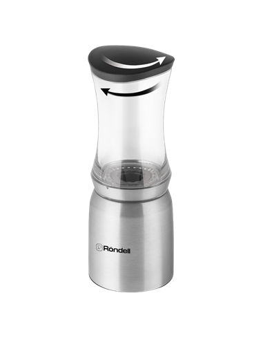 Râșnița de sare și piper Rondell RD-1666, Oțel inoxidabil