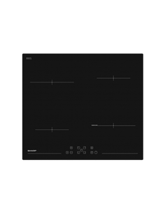 Индукционная варочная панель Sharp KH-6I45FT0I-EU, Чёрный
